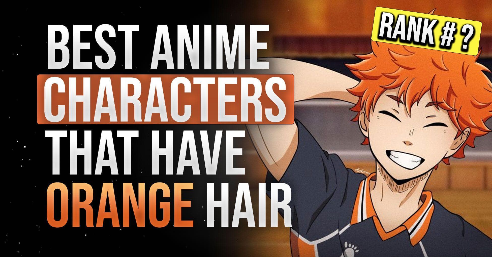 Cartoon characters with store orange hair