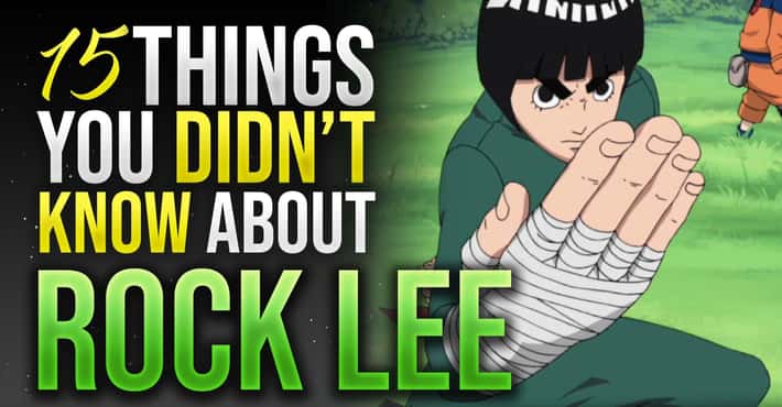 15 Things You Didn't Know About Rock Lee