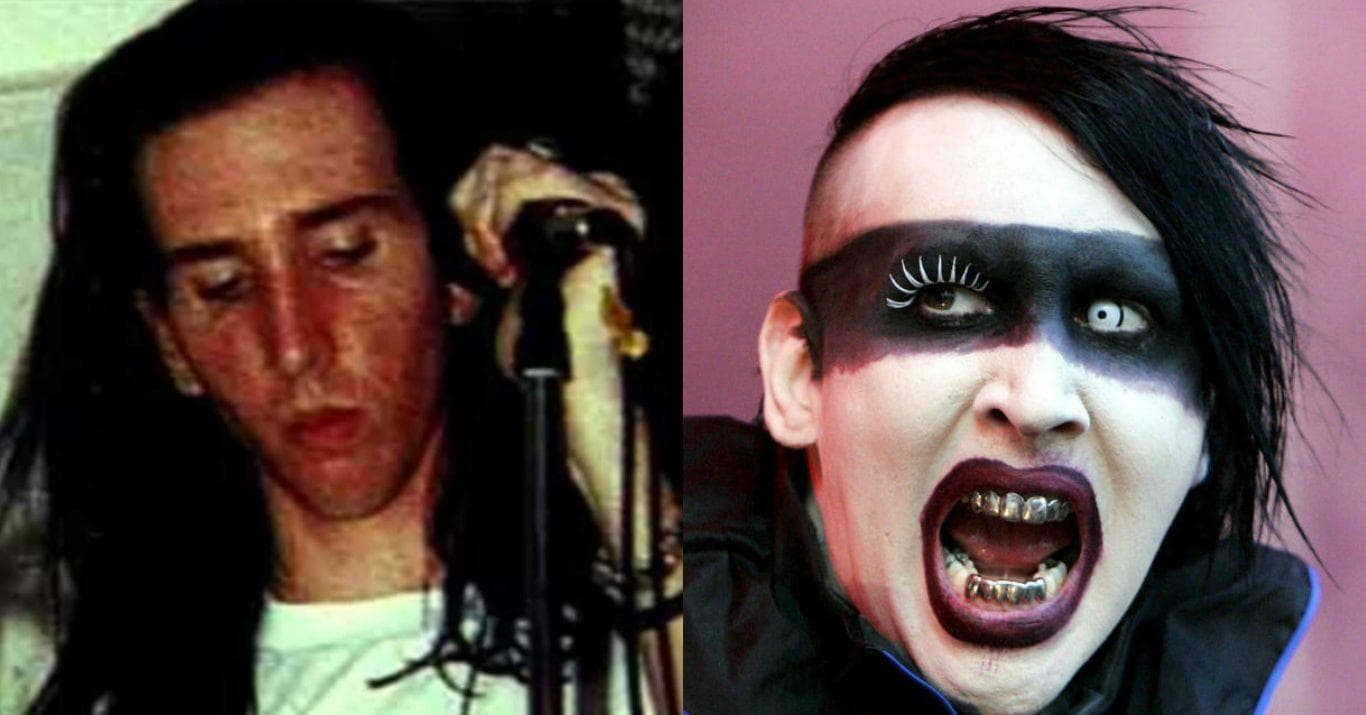 marilyn manson no makeup