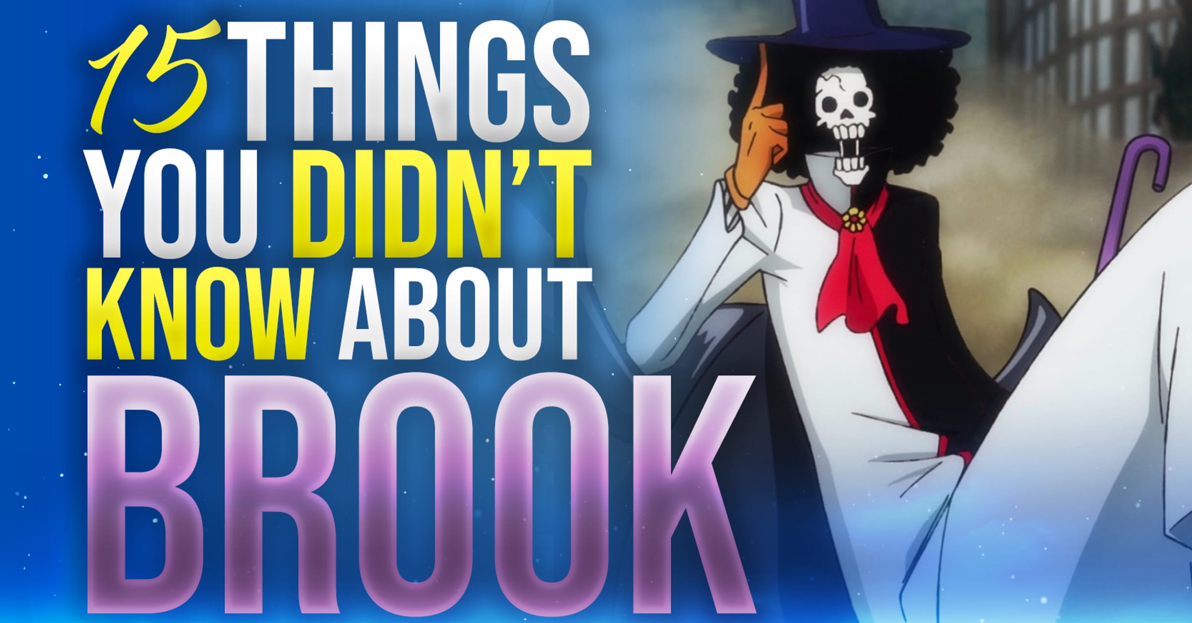 Brook, Thriller Bark  Brooks one piece, Anime, One piece