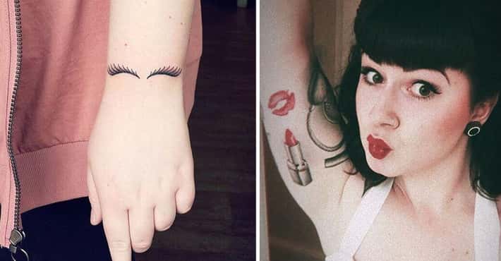 Makeup-Inspired Tattoos to Covet