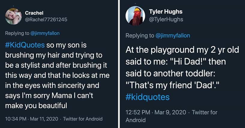 22 People Shared The Funniest Thing They Heard A Kid Say, And The Quotes  Are Almost Too Wholesome