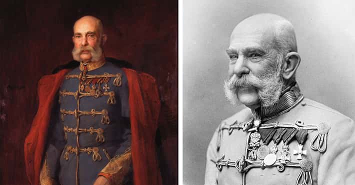 Portraits Of Historical Royals Vs. Actual Photo...