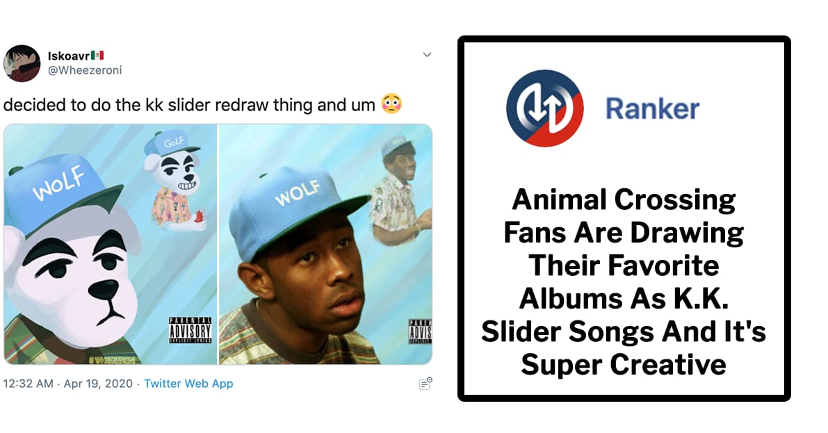 Animal Crossing Fans Are Drawing Their Favorite Albums As K K Slider Songs And It S Super Creative Slider songs from 'animal crossing'. animal crossing fans are drawing their favorite albums as k k slider songs and it s super creative