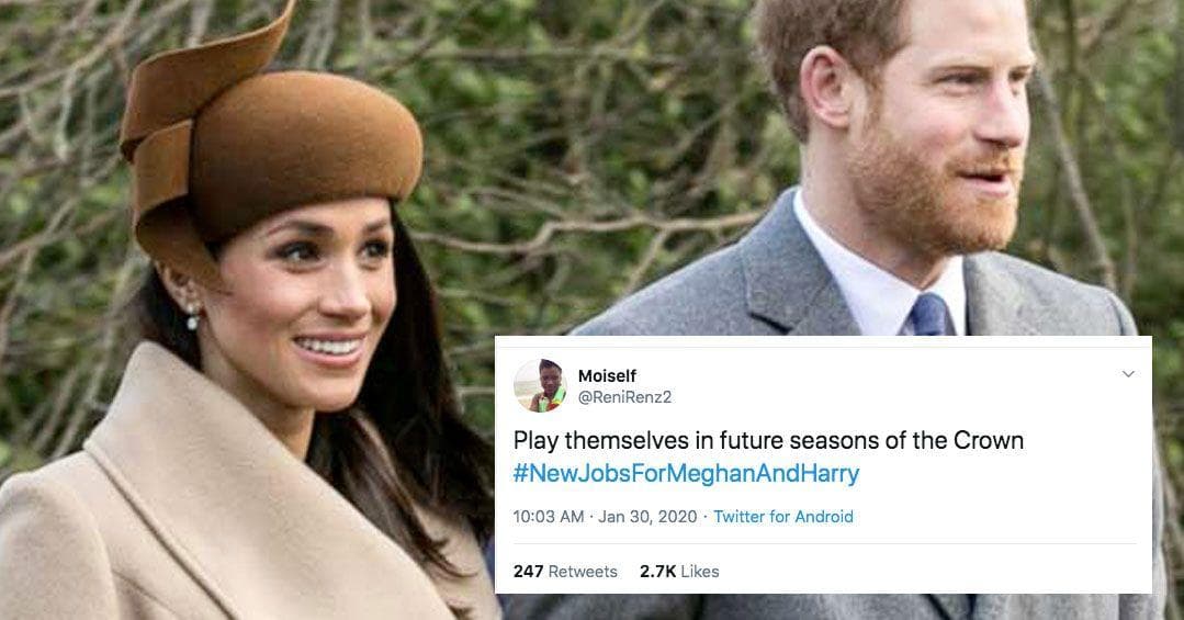 18 Hilarious Career Suggestions For Former Royals Harry And Meghan