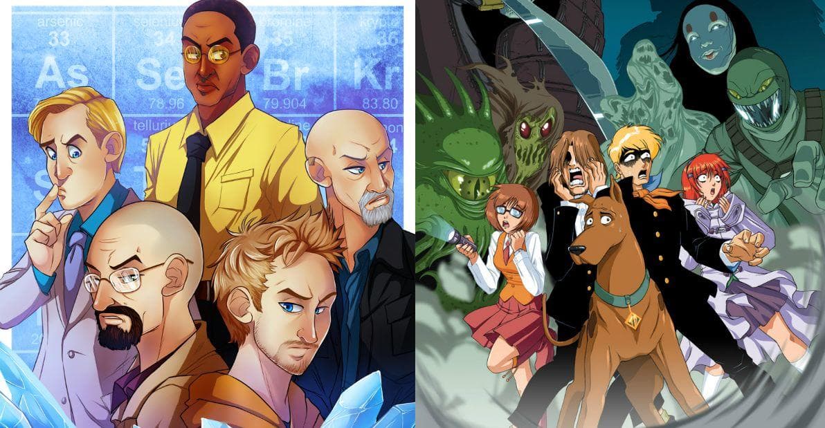 21 Anime Versions of Your Favorite American TV Shows (Photos)