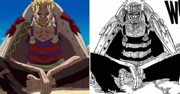 Comparison between power in the manga and the anime this episode