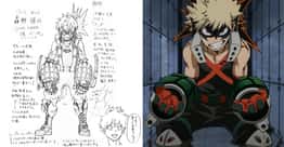 Here Are The Prototype Designs Of Your Favorite 'My Hero Academia' Characters