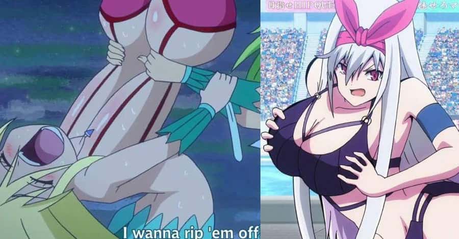 big boob anime