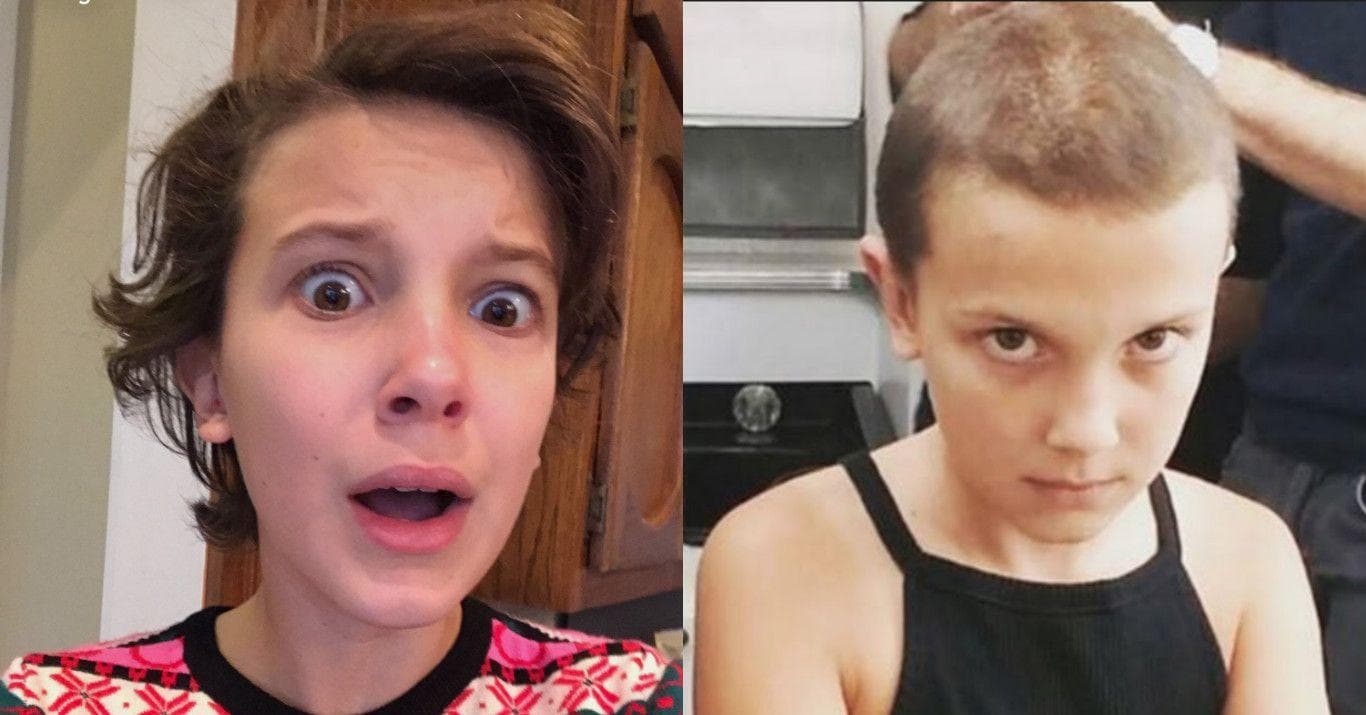 Millie Bobby Brown channels the '90s in a selfie and more star