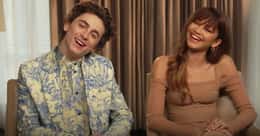15 Adorable Zendaya And Timothée Chalamet Interview Moments That Made Our Hearts Flutter