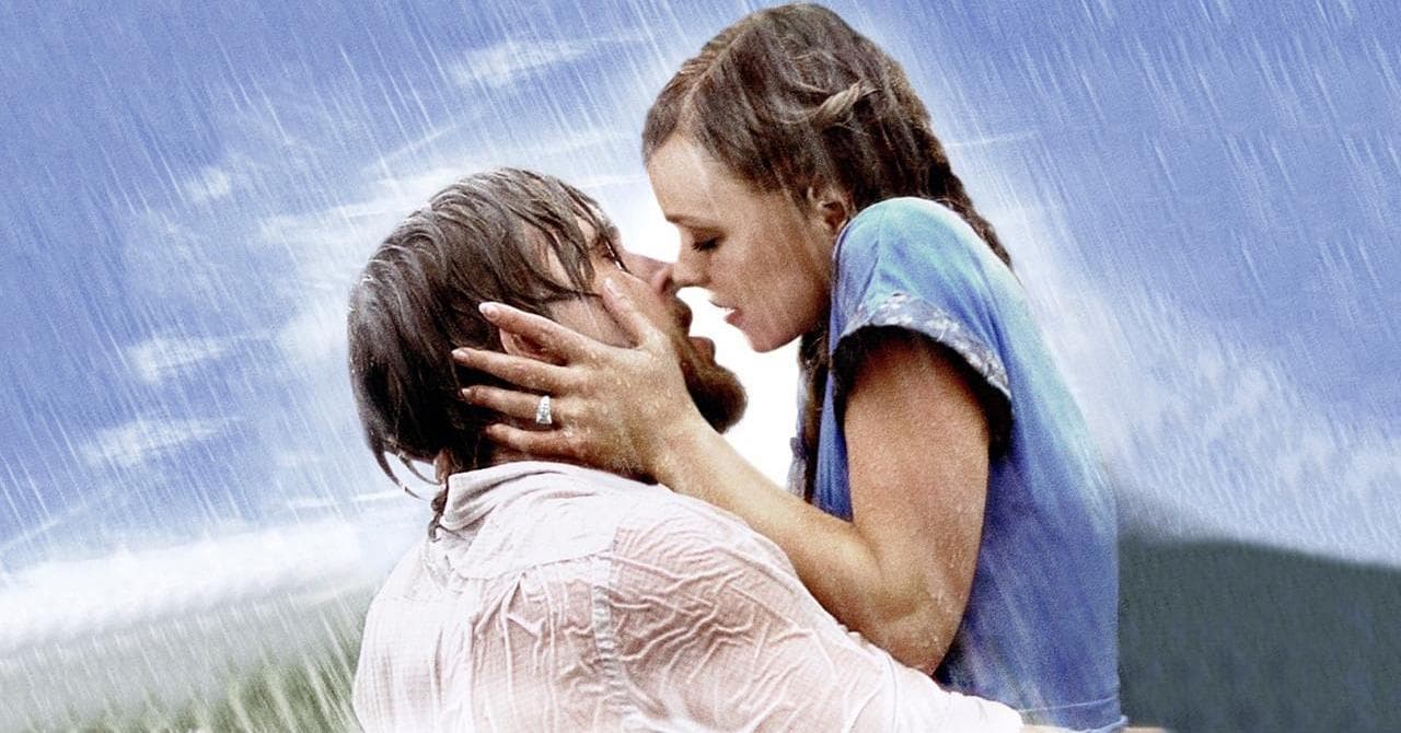 best kisses in the rain