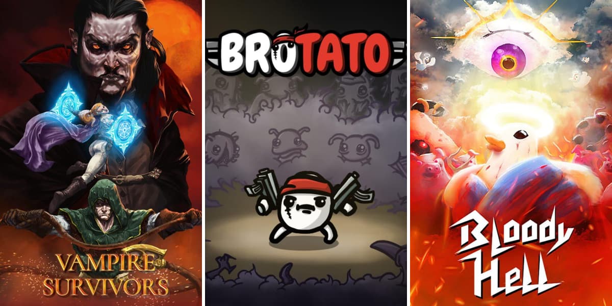 The 20 Best Action Roguelite Games Like Brotato, Ranked