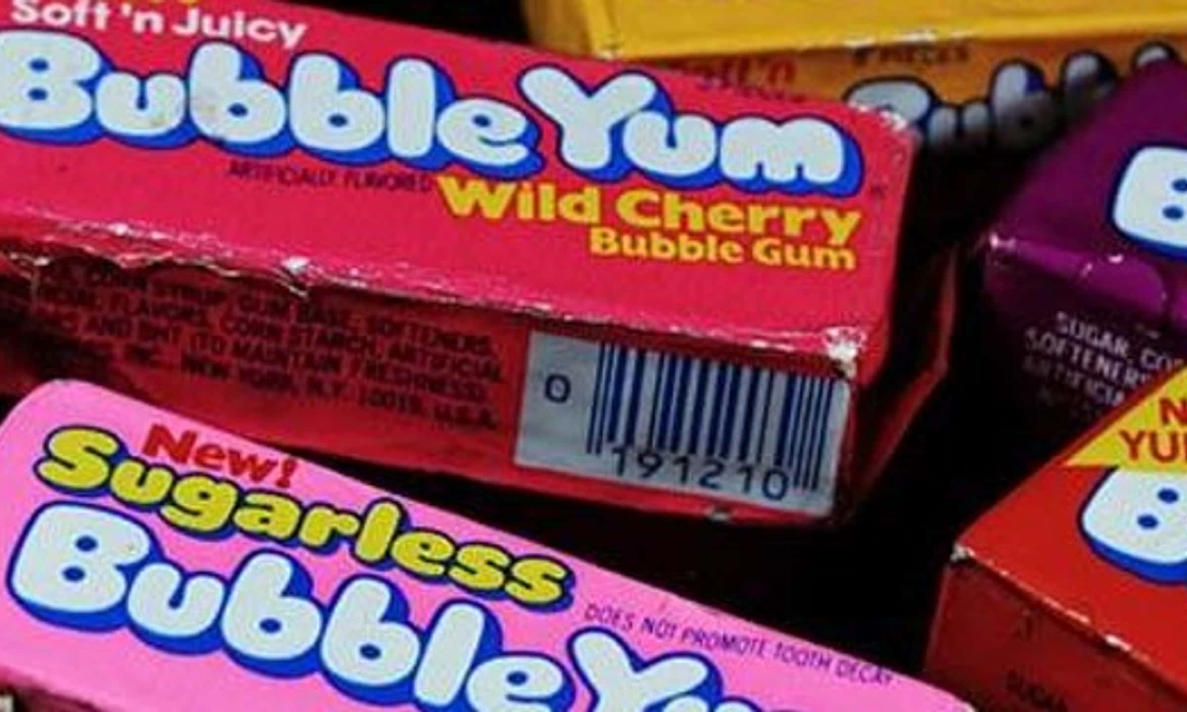 Bubble Gum From The 80s 
