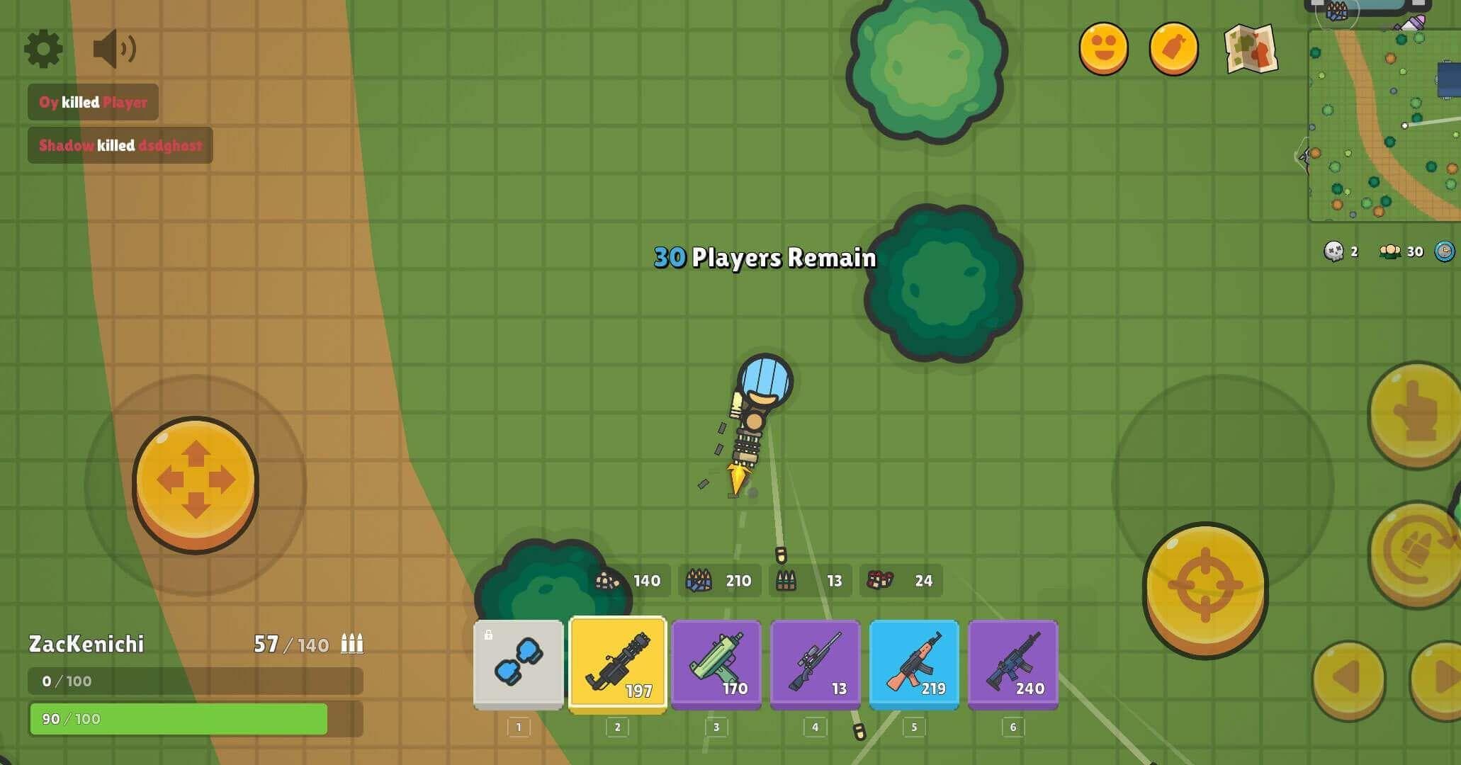 Best Battle Royale Games: Surviv.io, ZombsRoyale.io and Bruh.io