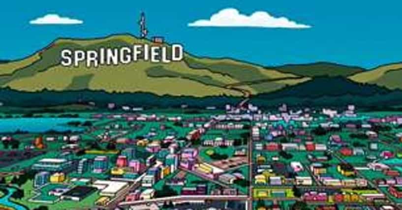 Springfield Landmarks from The Simpsons: List of Springfield USA Sites Springfield Landmarks from The Simpsons: List of Springfield USA Sites