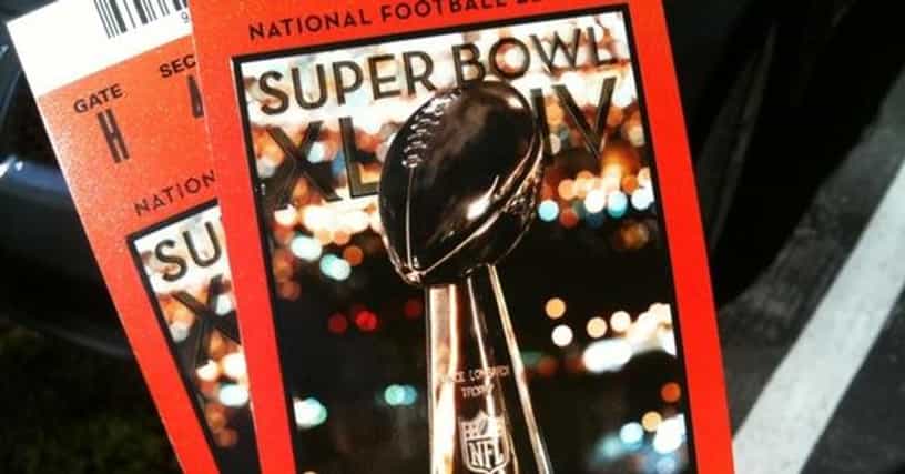 Sex For Super Bowl Tickets List Of People Willing To