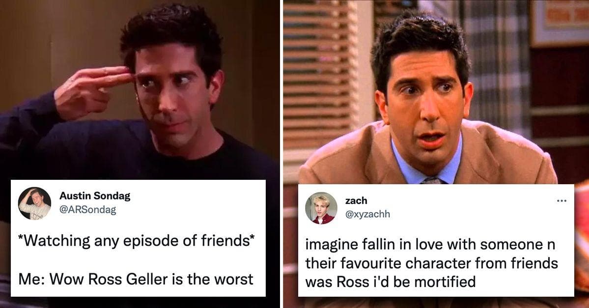 23 Tweets That Prove Ross Is The Real Villain Of ‘Friends’