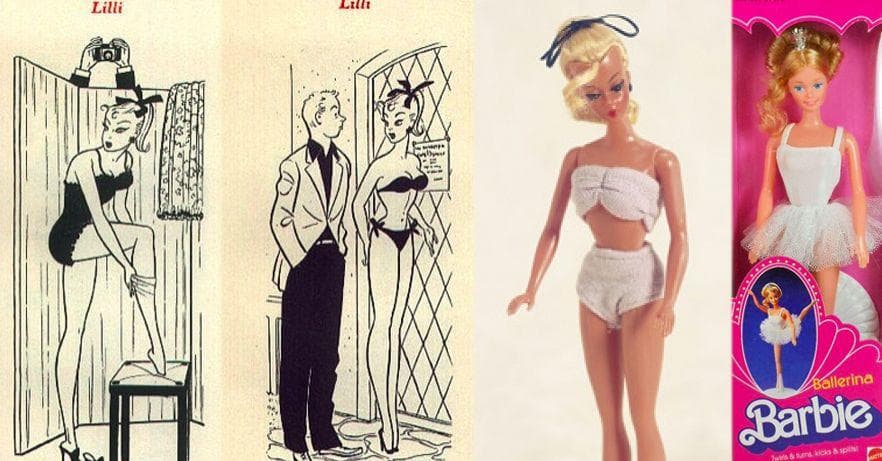 Barbie Was Originally Based On Risque German Doll Named Bild Lilli