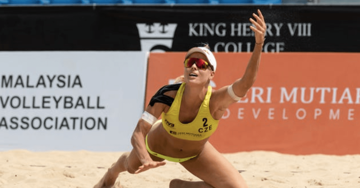 Hot Female Indoor Volleyball Players