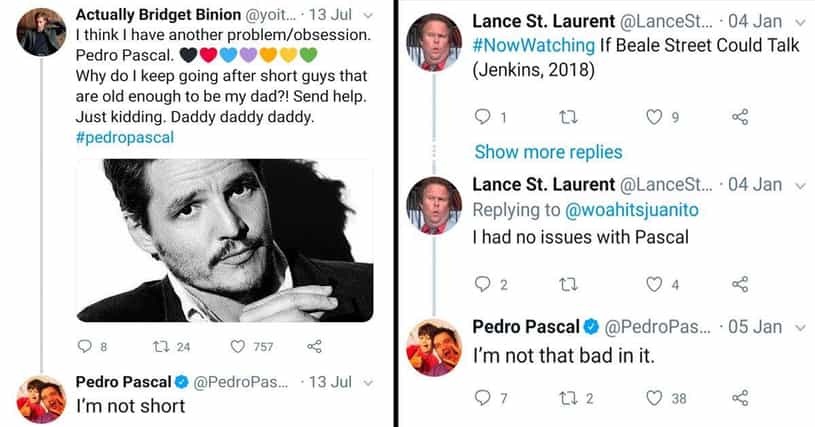 I wish Pedro still had twitter : r/Pedro_Pascal