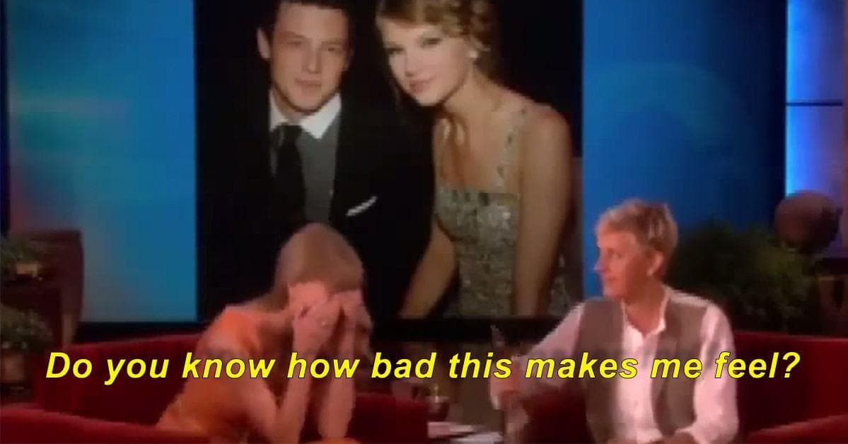 Remembering Ellen's Disastrous Interview With Taylor Swift In 2012