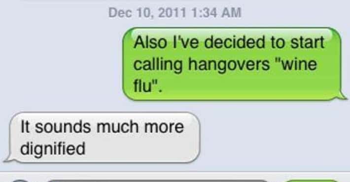 Hangover Texts to Make You LOLOL
