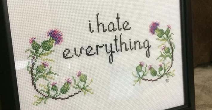 Hilariously Inappropriate Cross-Stitchers
