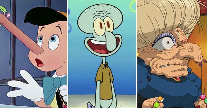 28 Iconic Cartoon Characters Who Have Big Noses...