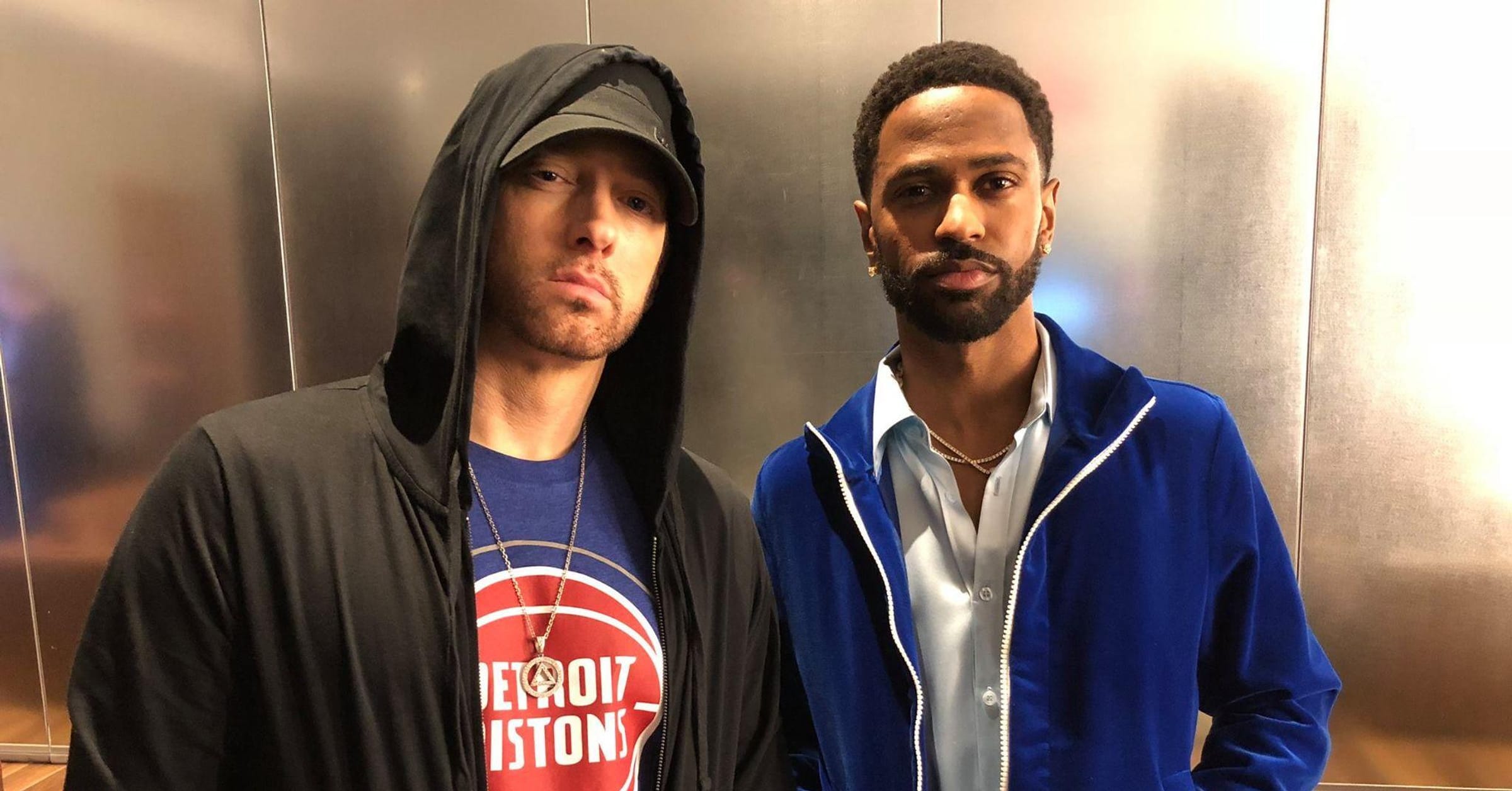 Detroit Native Big Sean Spotted At The Pistons Game Last Night