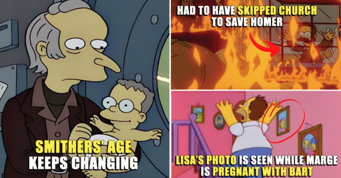 Small Plot Holes In 'The Simpsons' Fans Somehow Noticed