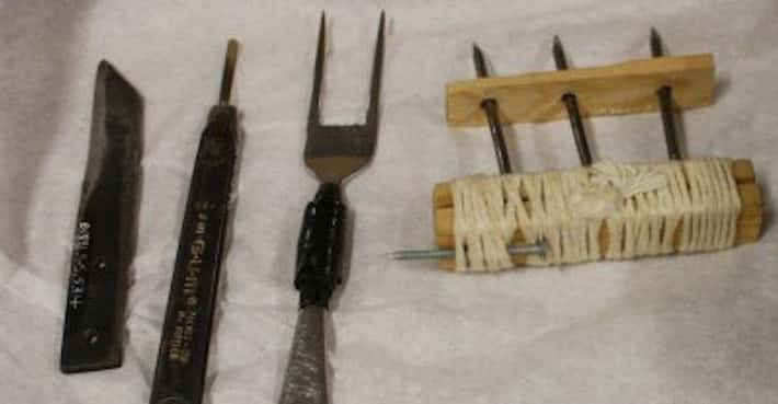 Objects Turned into Prison Weapons
