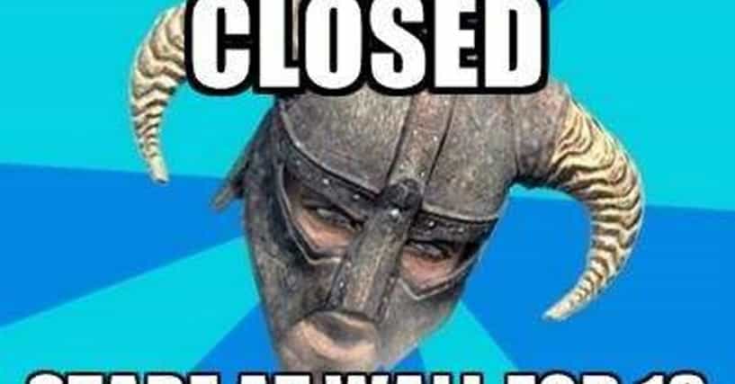 The Best Skyrim Memes On The Internet