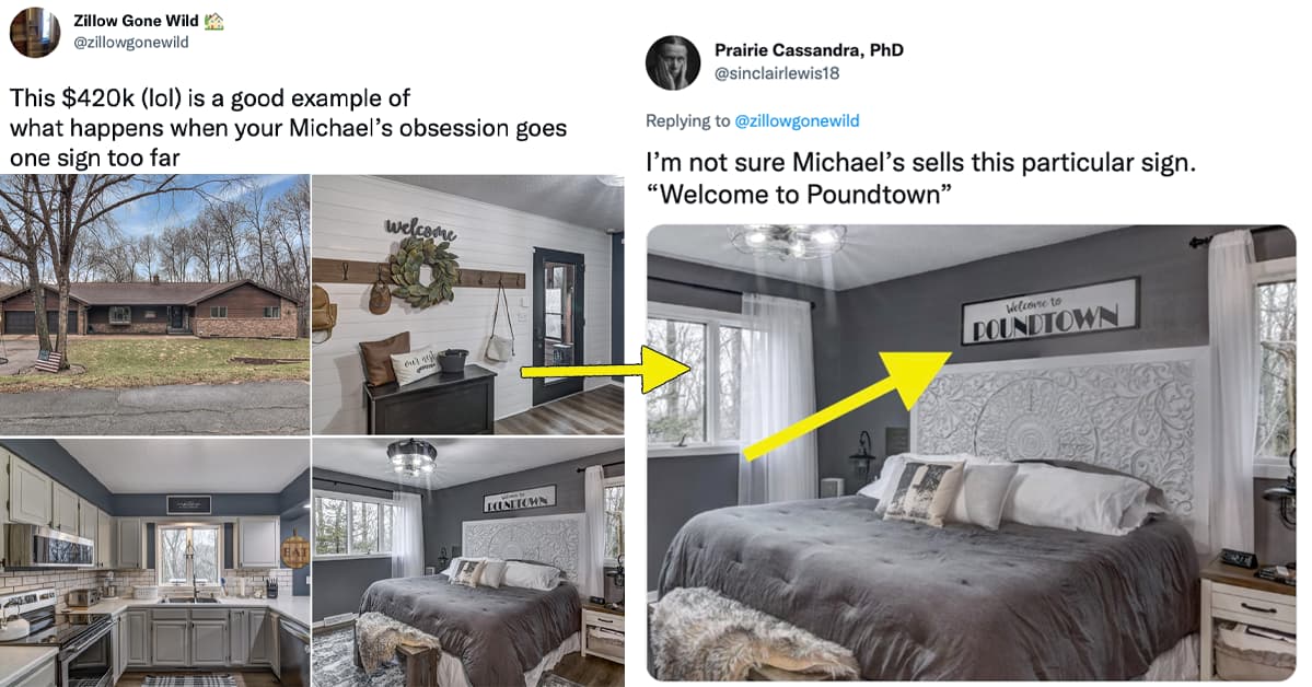 A Completely Unhinged Home Listing On Zillow Goes Viral For All The