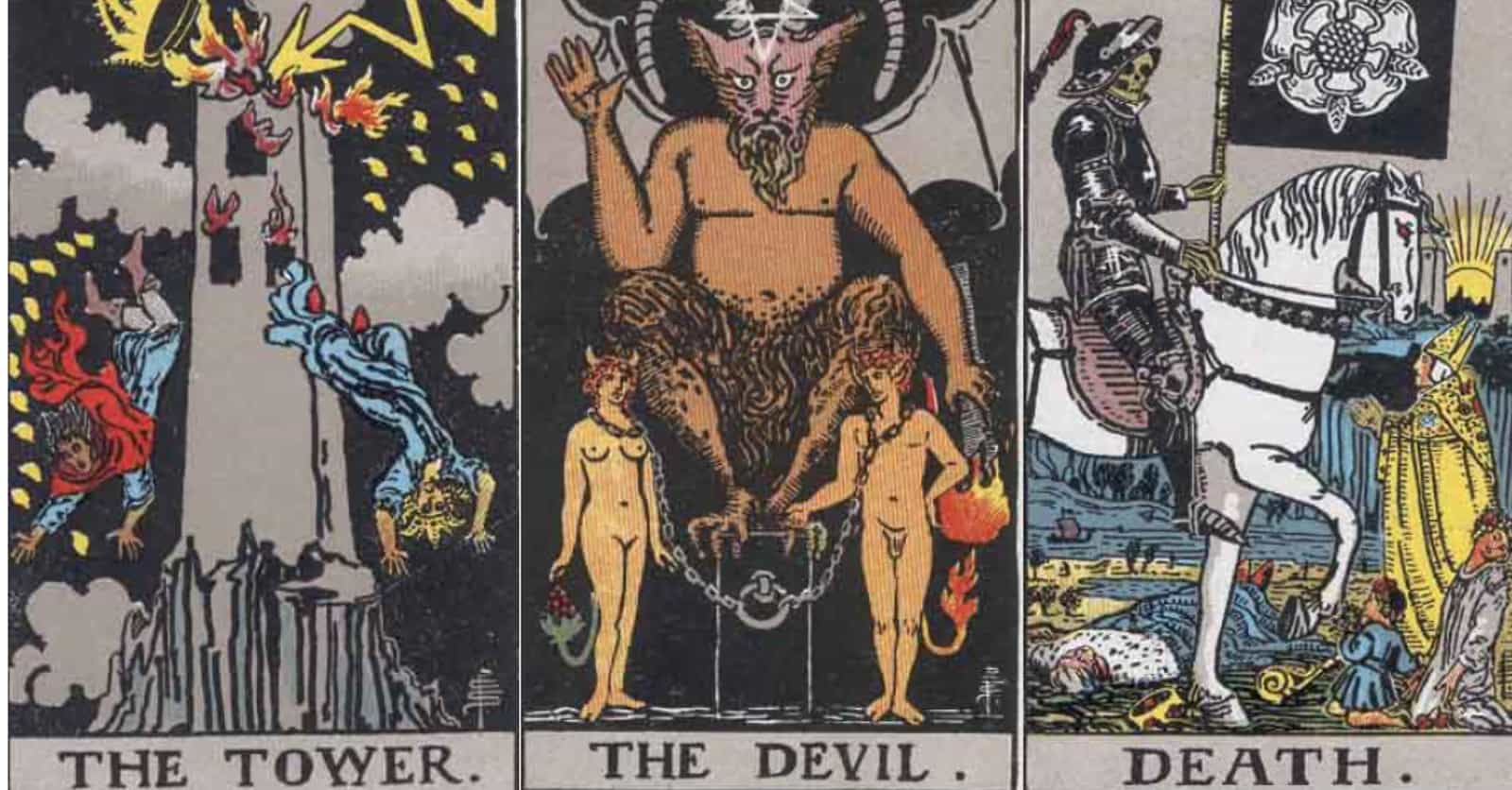 When Your Tarot Reader Draws These Cards, They Know It's Bad News