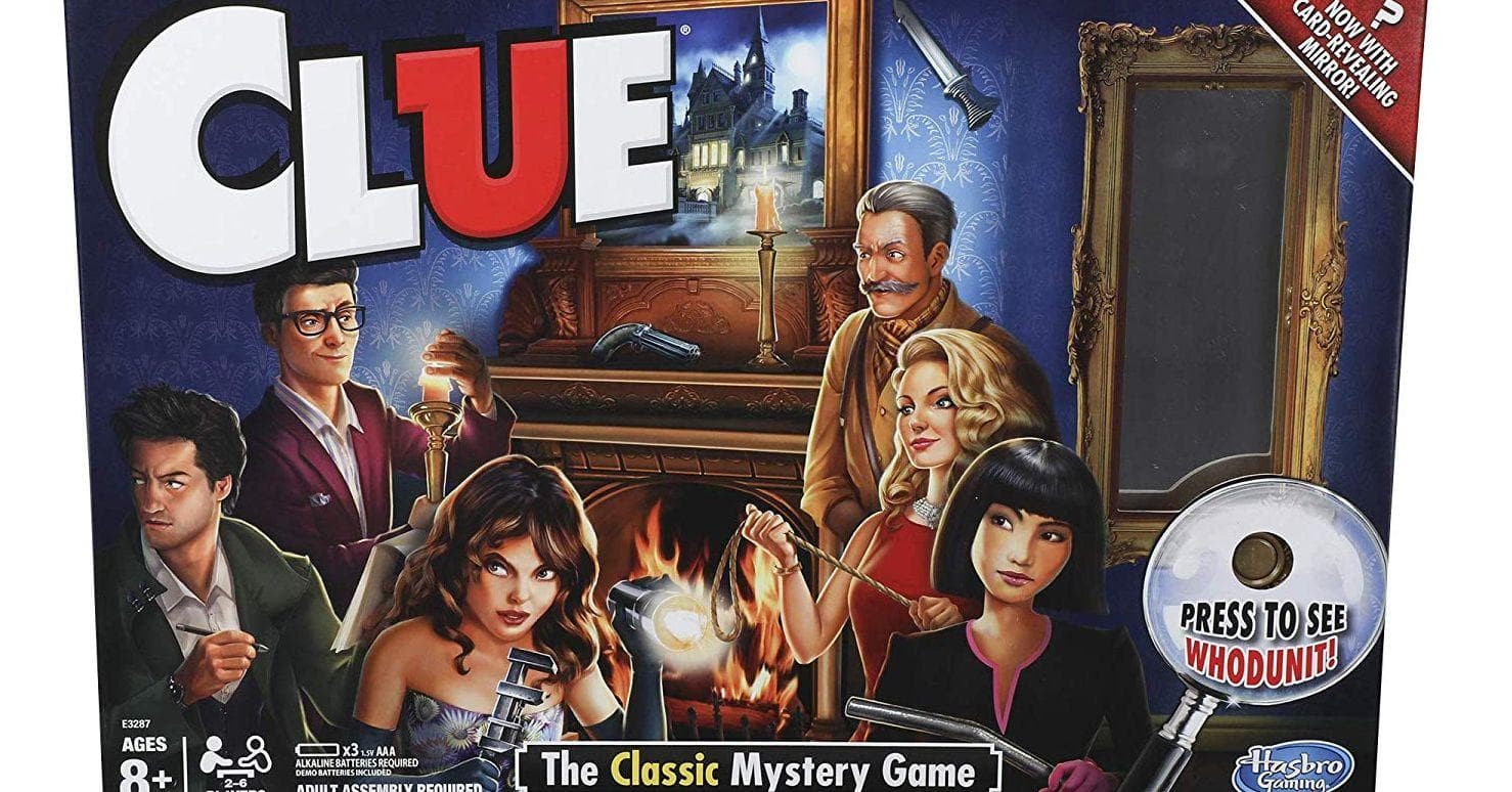 cluedo board game layout clipart