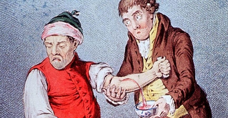 The Horrifying History Of Bloodletting And Leeching