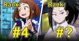 The 20 Greatest Female Characters In 'My Hero Academia'