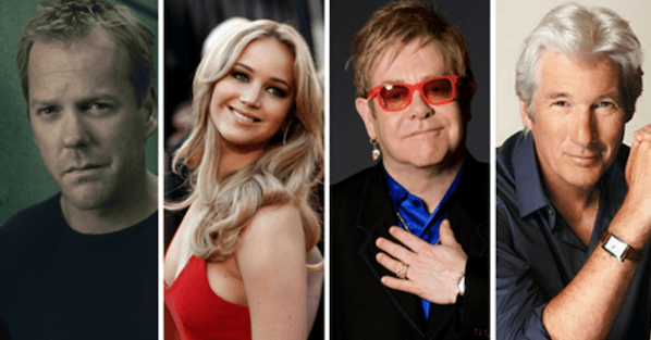 Celebrity Middle Names List | Weird Middle Names of Famous ...