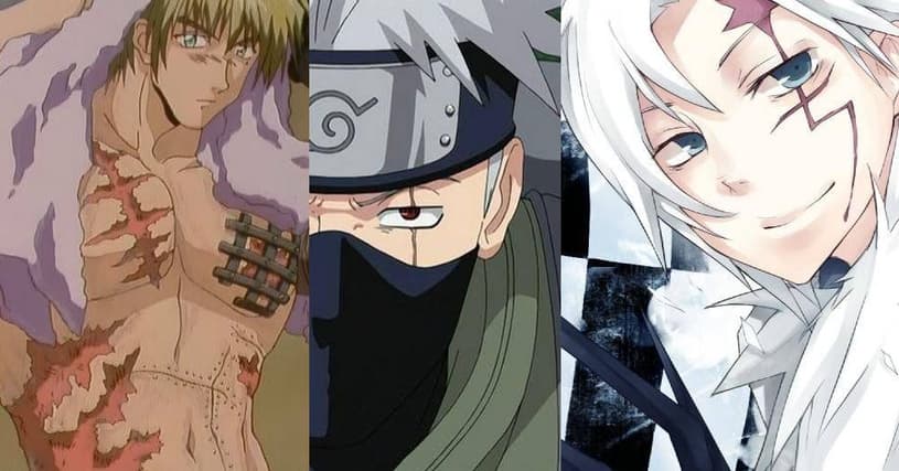 anime characters with burn scars