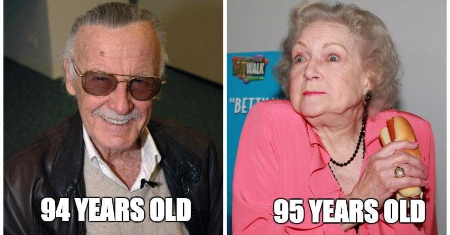 Healthy Old Famous People Aging Well