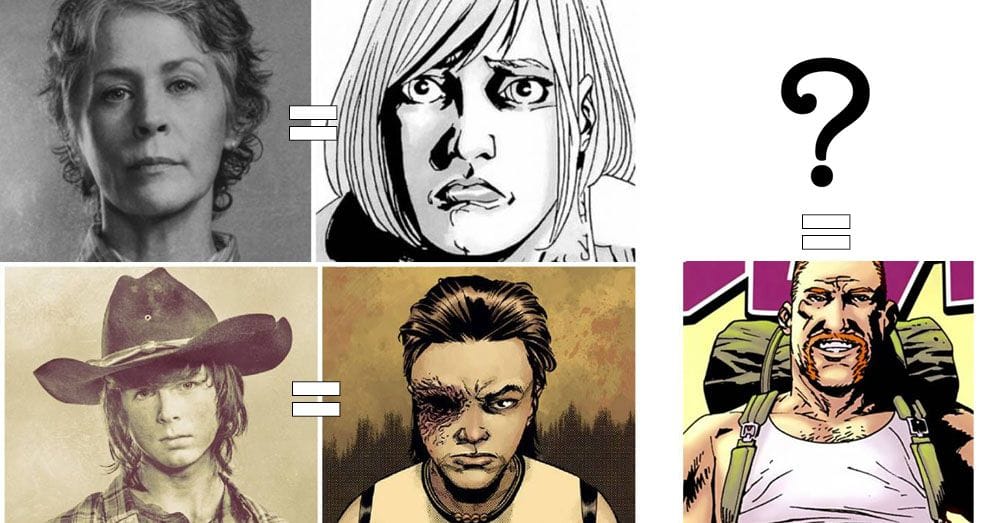 Walking Dead Character Differences Tv Show Vs Comics