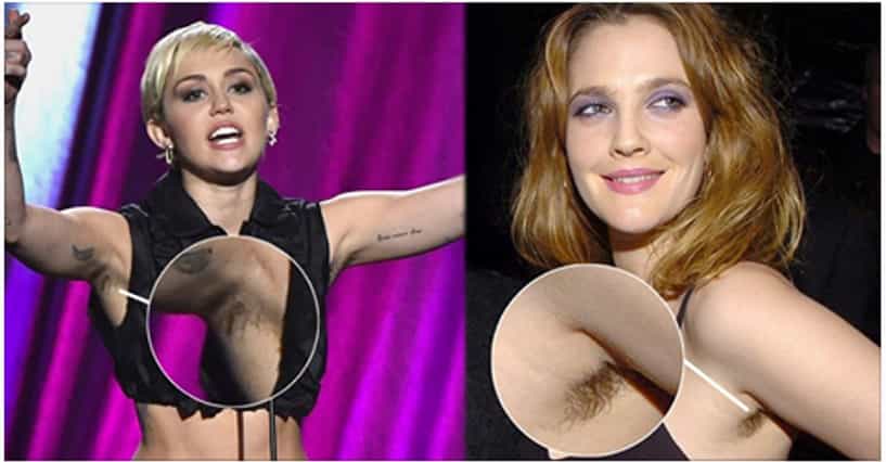 Women Who Don T Shave Their Armpits Celebs With Hairy Pits