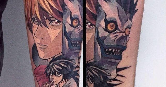 22 Incredible Death Note Tattoos