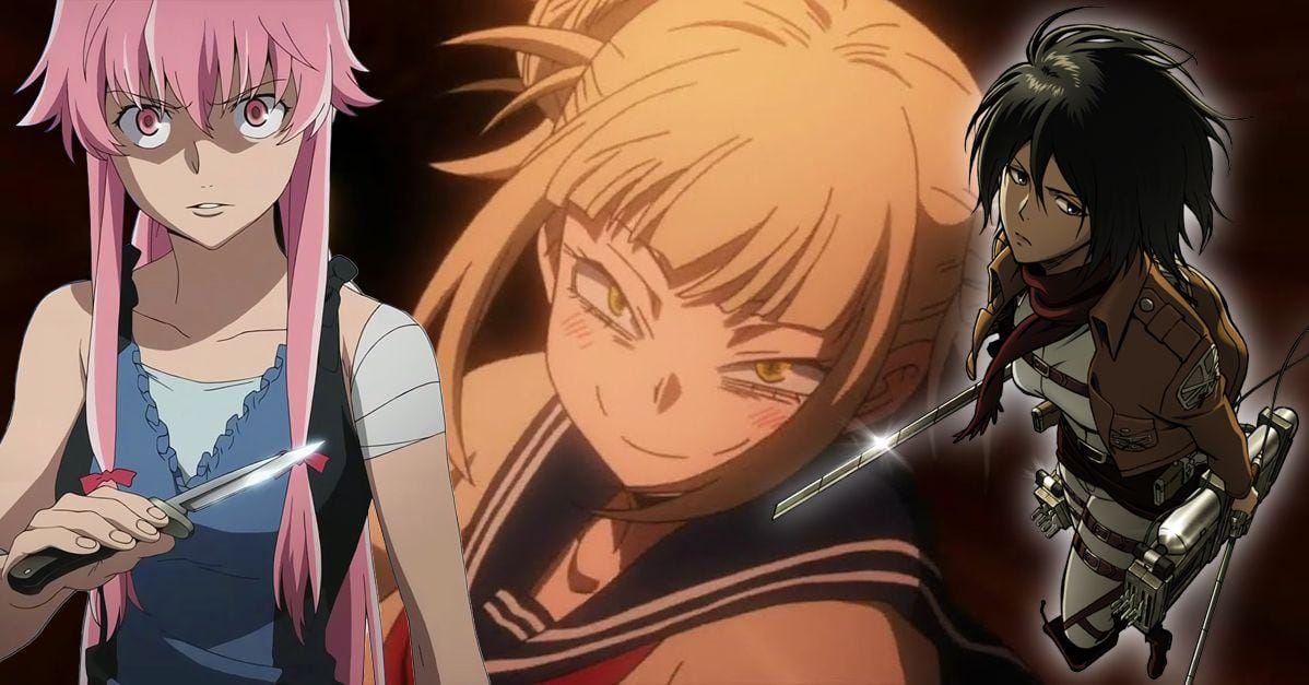 The 20 Craziest Anime  Yanderes Who Will Kill You With Kindness
