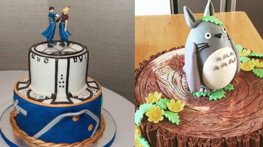 25 Incredible Anime Cakes That Are Almost Too Good To Eat