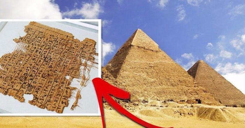 Scientists Finally Discover Ancient Blueprints Showing How The Pyramids   Discovery Of How Pyramids Were Built U4