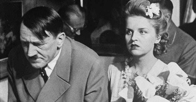 Adolf Hitler And Eva Braun Had The Most Depraved Wedding In World History