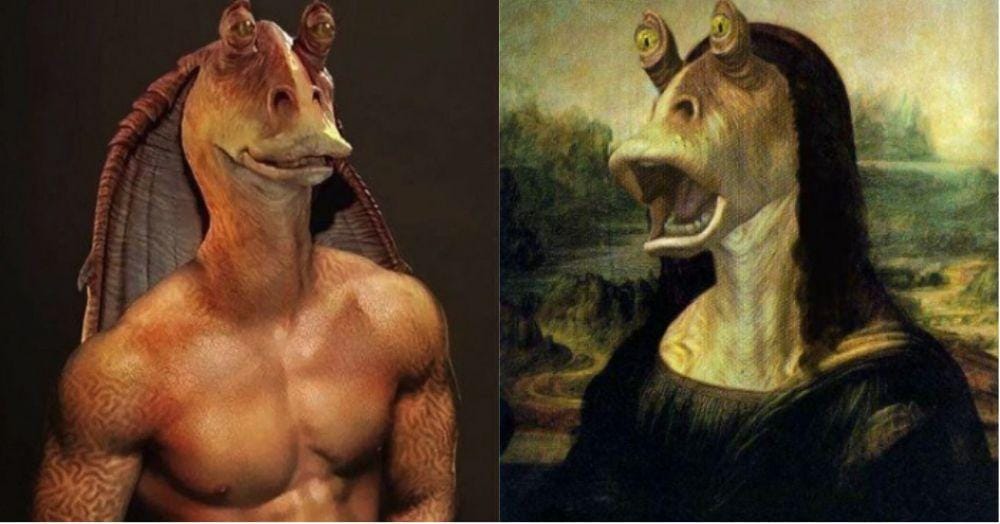 jar jar binks bobblehead