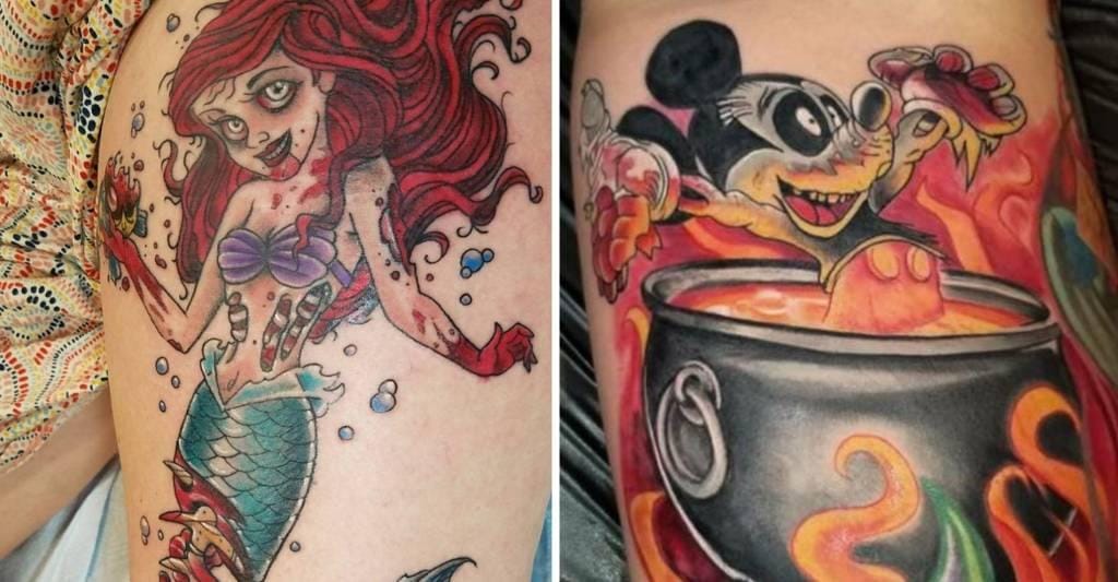 20 Dark Disney Tattoos That'll Scar You For Life